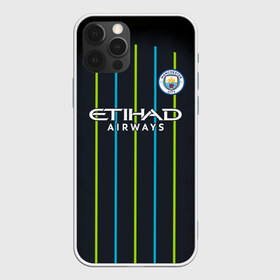 Чехол для iPhone 12 Pro Max с принтом Man City Форма Гостевая 18 19 в городе Новоалтайск, Силикон |  | Тематика изображения на принте: 2019 | aguero | city | de bruyne | kevin | kit | kun | manchester | sergio | горожане | де брюйне | кан | кевин | манчестер | новая | серхио | сити | форма | футбольная