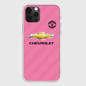 Чехол для iPhone 12 Pro Max с принтом Man United Форма Third 18 19 в городе Новоалтайск, Силикон |  | Тематика изображения на принте: mu | манчестер юнайтед | мю | форма