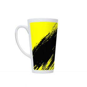 Кружка Латте с принтом FC Borussia 2018 Original в городе Новоалтайск, Белая керамика | Объем 480 мл; Высота 150 мм; Диаметр 90 мм | Тематика изображения на принте: боруссия | дортмунд