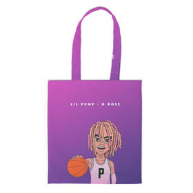 Сумка 3D повседневная с принтом Lil Pump D Rose в городе Новоалтайск, 100% полиэстер | Плотность: 200 г/м2; Размер: 34×35 см; Высота лямок: 30 см | hip hop | hiphop | lil pump | mc | rap | газзи гарсия | зачитал | клауд | клауд рэп | лил памп | лили | мс | памп | реп | репер | речитатив | рэп | рэпер | трэп | хип | хип хоп | хипхоп | хоп