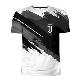 Мужская футболка 3D спортивная с принтом FC Juventus Original 2018 в городе Новоалтайск, 100% полиэстер с улучшенными характеристиками | приталенный силуэт, круглая горловина, широкие плечи, сужается к линии бедра | football | soccer | ювентус