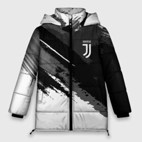 Женская зимняя куртка 3D с принтом FC Juventus Original 2018 в городе Новоалтайск, верх — 100% полиэстер; подкладка — 100% полиэстер; утеплитель — 100% полиэстер | длина ниже бедра, силуэт Оверсайз. Есть воротник-стойка, отстегивающийся капюшон и ветрозащитная планка. 

Боковые карманы с листочкой на кнопках и внутренний карман на молнии | football | soccer | ювентус