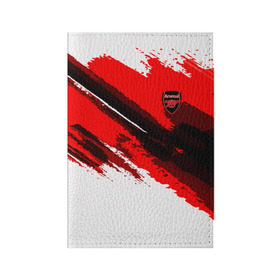 Обложка для паспорта матовая кожа с принтом FC Arsenal Original 2018 в городе Новоалтайск, натуральная матовая кожа | размер 19,3 х 13,7 см; прозрачные пластиковые крепления | football | soccer