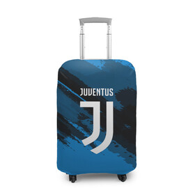 Чехол для чемодана 3D с принтом JUVENTUS SPORT в городе Новоалтайск, 86% полиэфир, 14% спандекс | двустороннее нанесение принта, прорези для ручек и колес | football | soccer | ювентус