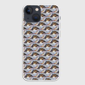 Чехол для iPhone 13 mini с принтом Ежики в городе Новоалтайск,  |  | еж | ежик | колючий | паттерн