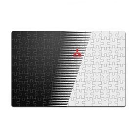 Пазл магнитный 126 элементов с принтом MITSUBISHI SPORT в городе Новоалтайск, полимерный материал с магнитным слоем | 126 деталей, размер изделия —  180*270 мм | Тематика изображения на принте:  машина | марка | митсубиси
