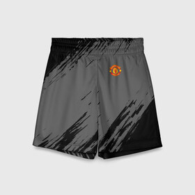 Детские спортивные шорты 3D с принтом F.C.M.U 2018 Original в городе Новоалтайск,  100% полиэстер
 | пояс оформлен широкой мягкой резинкой, ткань тянется
 | emirates | fc | manchester united | абстракция | геометрия | зож | клуб | линии | манчестер юнайтед | модные | мяч | россии | спорт | спортивные | стиль | тренды | футбол | футбольный клуб | экстрим | эмблема