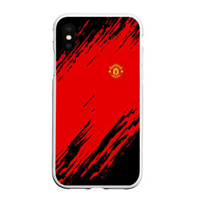 Чехол для iPhone XS Max матовый с принтом F C M U 2018 Original в городе Новоалтайск, Силикон | Область печати: задняя сторона чехла, без боковых панелей | emirates | fc | manchester united | абстракция | геометрия | зож | клуб | линии | манчестер юнайтед | модные | мяч | россии | спорт | спортивные | стиль | тренды | футбол | футбольный клуб | экстрим | эмблема
