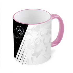 Кружка 3D с принтом MERCEDES BENZ SPORT в городе Новоалтайск, керамика | ёмкость 330 мл | Тематика изображения на принте: mercedes | марка | машины | мерседес