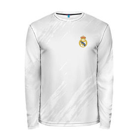 Мужской лонгслив 3D с принтом Real Madrid 2018 Original в городе Новоалтайск, 100% полиэстер | длинные рукава, круглый вырез горловины, полуприлегающий силуэт | emirates | fc | real madrid | абстракция | реал мадрид | футбол | футбольный клуб | эмблема