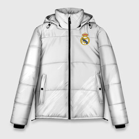 Мужская зимняя куртка 3D с принтом Real Madrid 2018 Original в городе Новоалтайск, верх — 100% полиэстер; подкладка — 100% полиэстер; утеплитель — 100% полиэстер | длина ниже бедра, свободный силуэт Оверсайз. Есть воротник-стойка, отстегивающийся капюшон и ветрозащитная планка. 

Боковые карманы с листочкой на кнопках и внутренний карман на молнии. | emirates | fc | real madrid | абстракция | реал мадрид | футбол | футбольный клуб | эмблема