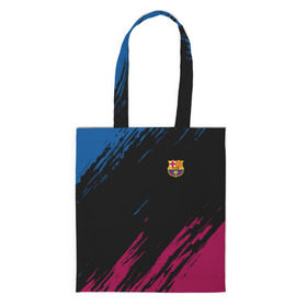 Сумка 3D повседневная с принтом FC Barca 2018 Original в городе Новоалтайск, 100% полиэстер | Плотность: 200 г/м2; Размер: 34×35 см; Высота лямок: 30 см | fc barcelona | fcb | барселона | спорт | спортивные | футбол | футбольный клуб