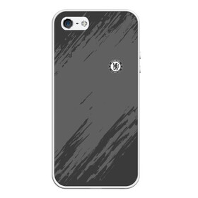 Чехол для iPhone 5/5S матовый с принтом Chelsea Uniform в городе Новоалтайск, Силикон | Область печати: задняя сторона чехла, без боковых панелей | Тематика изображения на принте: chelsea | fc | спорт | спортивные | футбол | футбольный клуб | челси