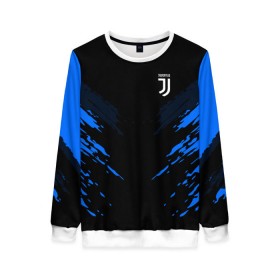 Женский свитшот 3D с принтом JUVENTUS 2018 SPORT в городе Новоалтайск, 100% полиэстер с мягким внутренним слоем | круглый вырез горловины, мягкая резинка на манжетах и поясе, свободная посадка по фигуре | football | soccer | ювентус