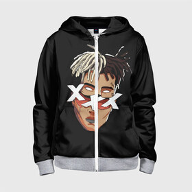 Детская толстовка 3D на молнии с принтом XXXtentacion в городе Новоалтайск, 100% полиэстер |  манжеты и пояс оформлены широкой мягкой резинкой, двухслойный капюшон со шнурком для регулировки, спереди карманы и застежка-молния
 | anime | at  me | freex | look | revenge | tentacion | xxx | xxxtentacion | аниме | джасей | дуэйн | икс | нарисованный | онфрой | рисунок | тейте | тент | тентаньсьен | тентасьён | тентасьон | тентейшен | тентейшн | триисковый