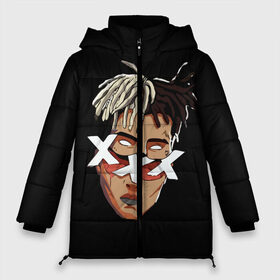 Женская зимняя куртка 3D с принтом XXXtentacion в городе Новоалтайск, верх — 100% полиэстер; подкладка — 100% полиэстер; утеплитель — 100% полиэстер | длина ниже бедра, силуэт Оверсайз. Есть воротник-стойка, отстегивающийся капюшон и ветрозащитная планка. 

Боковые карманы с листочкой на кнопках и внутренний карман на молнии | anime | at  me | freex | look | revenge | tentacion | xxx | xxxtentacion | аниме | джасей | дуэйн | икс | нарисованный | онфрой | рисунок | тейте | тент | тентаньсьен | тентасьён | тентасьон | тентейшен | тентейшн | триисковый