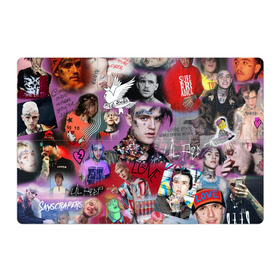 Магнитный плакат 3Х2 с принтом Lil peep в городе Новоалтайск, Полимерный материал с магнитным слоем | 6 деталей размером 9*9 см | Тематика изображения на принте: ahr | come | crybaby | gustav | leelpeep | lil peep | over | sober | ахр | гелик | густав | лил | лилпип | пип | реп | рок | рэп | хип хоп | эмо