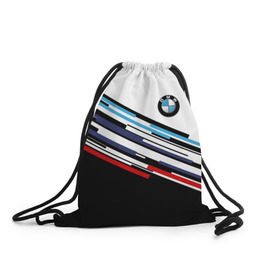 Рюкзак-мешок 3D с принтом BMW BRAND COLOR в городе Новоалтайск, 100% полиэстер | плотность ткани — 200 г/м2, размер — 35 х 45 см; лямки — толстые шнурки, застежка на шнуровке, без карманов и подкладки | bmw | bmw motorsport | bmw performance | carbon | m | motorsport | performance | sport | бмв | карбон | моторспорт | спорт
