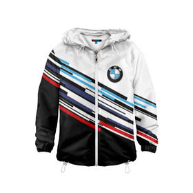 Детская ветровка 3D с принтом BMW BRAND COLOR в городе Новоалтайск, 100% полиэстер | подол и капюшон оформлены резинкой с фиксаторами, по бокам два кармана без застежек, один потайной карман на груди | bmw | bmw motorsport | bmw performance | carbon | m | motorsport | performance | sport | бмв | карбон | моторспорт | спорт