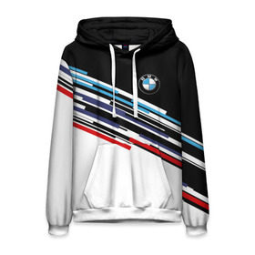 Мужская толстовка 3D с принтом BMW BRAND COLOR в городе Новоалтайск, 100% полиэстер | двухслойный капюшон со шнурком для регулировки, мягкие манжеты на рукавах и по низу толстовки, спереди карман-кенгуру с мягким внутренним слоем. | Тематика изображения на принте: bmw | бмв | марка | машины