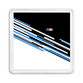 Магнит 55*55 с принтом BMW BRAND COLOR в городе Новоалтайск, Пластик | Размер: 65*65 мм; Размер печати: 55*55 мм | Тематика изображения на принте: 