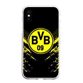 Чехол для iPhone XS Max матовый с принтом BORUSSIA SPORT в городе Новоалтайск, Силикон | Область печати: задняя сторона чехла, без боковых панелей | Тематика изображения на принте: football | soccer | боруссия