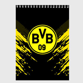 Скетчбук с принтом BORUSSIA SPORT в городе Новоалтайск, 100% бумага
 | 48 листов, плотность листов — 100 г/м2, плотность картонной обложки — 250 г/м2. Листы скреплены сверху удобной пружинной спиралью | football | soccer | боруссия