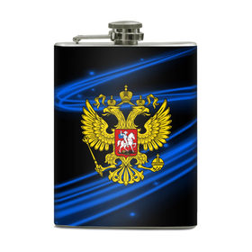Фляга с принтом Russia collection abstract в городе Новоалтайск, металлический корпус | емкость 0,22 л, размер 125 х 94 мм. Виниловая наклейка запечатывается полностью | Тематика изображения на принте: abstraction | grunge | russia | sport | абстракция | герб | краска | русский | символика рф | спорт | спортивный | триколор | униформа | форма | я русский