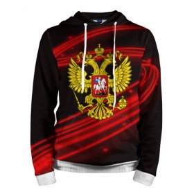 Мужская толстовка 3D с принтом Russia collection 2018 в городе Новоалтайск, 100% полиэстер | двухслойный капюшон со шнурком для регулировки, мягкие манжеты на рукавах и по низу толстовки, спереди карман-кенгуру с мягким внутренним слоем. | abstraction | grunge | russia | sport | абстракция | герб | краска | русский | символика рф | спорт | спортивный | триколор | униформа | форма | я русский