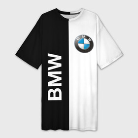 Платье-футболка 3D с принтом BMW в городе Новоалтайск,  |  | ag | bayerische | beba | bimmer | bmw | freude am fahren | motoren | werke | автомобиль | баварские моторные заводы | беха | бимер | биммер | бмв | бмвшка | бумер | бэха | машина | немецкий | тачка