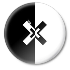 Значок с принтом The XX в городе Новоалтайск,  металл | круглая форма, металлическая застежка в виде булавки | 2 | the | the xx | x | xl | xx | young turks | бария куреши | группа | два | джейми смит | дрим | зе | икс икс | икса | инди | оливер сим | поп | постпанк | ривайвл | роми мэдли крофт | х | хл | хх