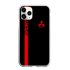 Чехол для iPhone 11 Pro матовый с принтом MITSUBISHI SPORT в городе Новоалтайск, Силикон |  | mitsubishi | марка | машины | митсубиси