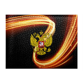 Обложка для студенческого билета с принтом Герб РФ collection line в городе Новоалтайск, натуральная кожа | Размер: 11*8 см; Печать на всей внешней стороне | Тематика изображения на принте: abstraction | grunge | russia | sport | абстракция | герб | краска | русский | символика рф | спорт | спортивный | триколор | униформа | форма | я русский