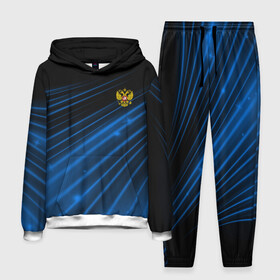 Мужской костюм 3D (с толстовкой) Russia Sport 2018 uniform: в городе Новоалтайск, | | abstraction | grunge | russia | sport | абстракция | герб | краска | русский | символика рф | спорт | спортивный | триколор | униформа | форма | я русский
