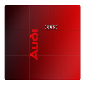 Магнитный плакат 3Х3 с принтом Audi в городе Новоалтайск, Полимерный материал с магнитным слоем | 9 деталей размером 9*9 см | audi | автомобиль | ауди | кольца | лого