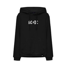 Мужская толстовка хлопок с принтом AC/DC в городе Новоалтайск, френч-терри, мягкий теплый начес внутри (100% хлопок) | карман-кенгуру, эластичные манжеты и нижняя кромка, капюшон с подкладом и шнурком | ac dc | acdc | high voltage | ангус | металл | рок | фсвс | эй си ди си | эйсидиси | янг