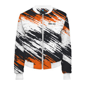 Женский бомбер 3D с принтом Rainbow Six Siege в городе Новоалтайск, 100% полиэстер | застегивается на молнию, по бокам два кармана без застежек, мягкие манжеты, по низу бомбера и на воротнике — эластичная резинка | battlefield | call of duty | clancy | cod | counter | csgo | game | rainbow | six | strike | tom | игра | краска | краски | шутер