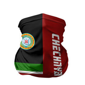 Бандана-труба 3D с принтом CHECHNYA (Чечня) в городе Новоалтайск, 100% полиэстер, ткань с особыми свойствами — Activecool | плотность 150‒180 г/м2; хорошо тянется, но сохраняет форму | chechnya | грозный | кавказ | кавказец | кадыров | республика | северный | флаг | чех | чечен | чеченец | чеченка | чеченская | чечня