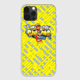 Чехол для iPhone 12 Pro Max Subway Surfers: в городе Новоалтайск, Силикон | | coin | graffiti | hoverboard | jake | subway | surfers | train | вагон | граффити | монетка | подземка | поезд | сабвей | серферс | серферы | ховерборд