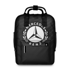 Женский рюкзак 3D с принтом Mercedes SPORT в городе Новоалтайск, 100% полиэстер | лямки с регулируемой длиной, сверху ручки, чтобы рюкзак нести как сумку. Основное отделение закрывается на молнию, как и внешний карман. Внутри два дополнительных кармана, один из которых закрывается на молнию. По бокам два дополнительных кармашка, куда поместится маленькая бутылочка
 | auto | automobile | car | machine | mercedes | motor | motor car | sport car | автомашина | легковой автомобиль | спортивный автомобиль | тачка