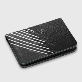 Картхолдер с принтом с принтом MERCEDES BENZ SPORT       в городе Новоалтайск, натуральная матовая кожа | размер 7,3 х 10 см; кардхолдер имеет 4 кармана для карт; | amg | auto | mercedes | sport | авто | автомобиль | автомобильные | амг | бренд | марка | машины | мерседес | спорт