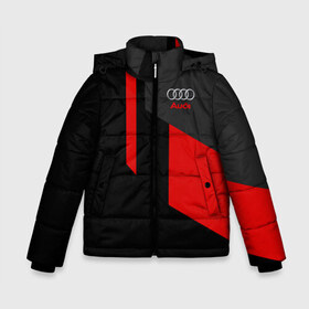 Зимняя куртка для мальчиков 3D с принтом AUDI SPORT в городе Новоалтайск, ткань верха — 100% полиэстер; подклад — 100% полиэстер, утеплитель — 100% полиэстер | длина ниже бедра, удлиненная спинка, воротник стойка и отстегивающийся капюшон. Есть боковые карманы с листочкой на кнопках, утяжки по низу изделия и внутренний карман на молнии. 

Предусмотрены светоотражающий принт на спинке, радужный светоотражающий элемент на пуллере молнии и на резинке для утяжки | auto | авто | ауди | машины