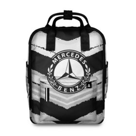 Женский рюкзак 3D с принтом Mercedes sport abstract 2018 в городе Новоалтайск, 100% полиэстер | лямки с регулируемой длиной, сверху ручки, чтобы рюкзак нести как сумку. Основное отделение закрывается на молнию, как и внешний карман. Внутри два дополнительных кармана, один из которых закрывается на молнию. По бокам два дополнительных кармашка, куда поместится маленькая бутылочка
 | auto | automobile | car | machine | motor | motor car | sport car | автомашина | легковой автомобиль | мерседес | спортивный автомобиль | тачка