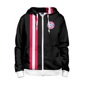 Детская толстовка 3D на молнии с принтом Bayern Munchen Line Collection в городе Новоалтайск, 100% полиэстер |  манжеты и пояс оформлены широкой мягкой резинкой, двухслойный капюшон со шнурком для регулировки, спереди карманы и застежка-молния
 | Тематика изображения на принте: 