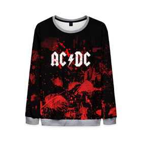 Мужской свитшот 3D с принтом AC/DC в городе Новоалтайск, 100% полиэстер с мягким внутренним слоем | круглый вырез горловины, мягкая резинка на манжетах и поясе, свободная посадка по фигуре | ac dc | acdc | acdc ас дс | австралийская | ангус янг | асдс | блюз | группа | крис слэйд | метал | молния | музыка | музыканты | певцы | рок | рок н ролл | стиви янг | хард | хардрок | эксл роуз