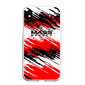 Чехол для iPhone XS Max матовый с принтом Mass Effect в городе Новоалтайск, Силикон | Область печати: задняя сторона чехла, без боковых панелей | n7 | shepard | галактика | жнец | космос | краска | краски | масс | нормандия | планета | шепард | эффект