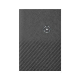 Обложка для паспорта матовая кожа с принтом MERCEDES BENZ SPORT в городе Новоалтайск, натуральная матовая кожа | размер 19,3 х 13,7 см; прозрачные пластиковые крепления | amg | auto | mercedes | авто | автомобиль | автомобильные | бренд | марка | машины | мерседес