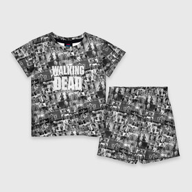 Детский костюм с шортами 3D с принтом The Walking Dead в городе Новоалтайск,  |  | dead | walking | апокалипсис | бита | гленн | дерил | зомби | карл | люсиль | мертвецы | мишонн | ниган | рик | сериал | ходячие