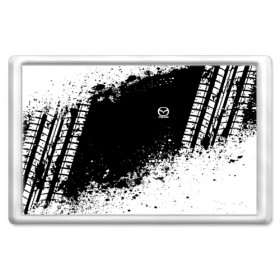 Магнит 45*70 с принтом Mazda brand motors в городе Новоалтайск, Пластик | Размер: 78*52 мм; Размер печати: 70*45 | auto | automobile | car | machine | mazda | motor | motor car | sport car | автомашина | легковой автомобиль | мазда | спортивный автомобиль | тачка