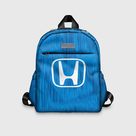 Детский рюкзак 3D с принтом Honda sport color в городе Новоалтайск, 100% полиэстер | лямки с регулируемой длиной, сверху петелька, чтобы рюкзак можно было повесить на вешалку. Основное отделение закрывается на молнию, как и внешний карман. Внутри дополнительный карман. По бокам два дополнительных кармашка | auto | automobile | car | honda | machine | motor | motor car | sport car | автомашина | бренд | легковой автомобиль | марка | спортивный автомобиль | тачка
